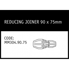 Marley Philmac Reducing Joiner 90 x 75mm - MM304.90.75